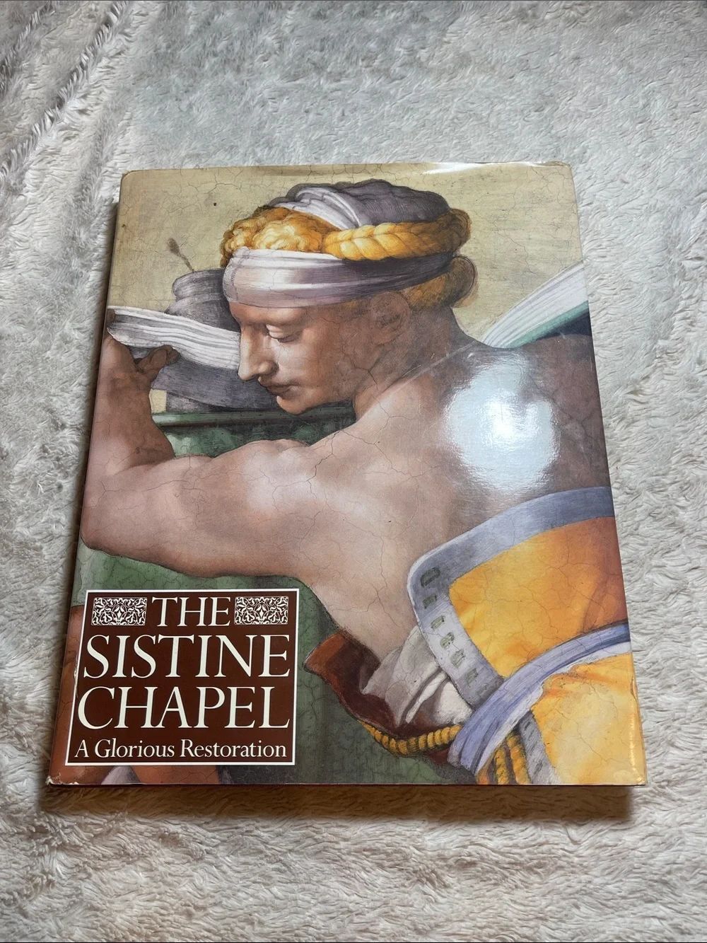 The Sistine Chapel: A Glorious Restoration Hardcover Book -